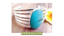 Turquoise Alpaka Silver Bracelets